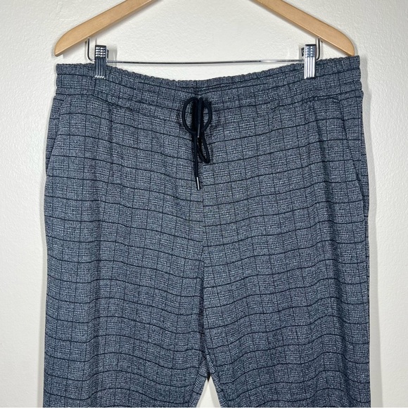 A New Day Womens Pull On Jogger Sweatpants Plaid Drawstring Waist Casual - Picture 2 of 10